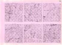 Todd - Little Sauk, Round Prairie, Burnhamville, Long Prairie, Bruce, Gordan, Lake Charlotte, Pillsbury, Lake Osakis, Felix Lake, Minnesota State Atlas 1925c